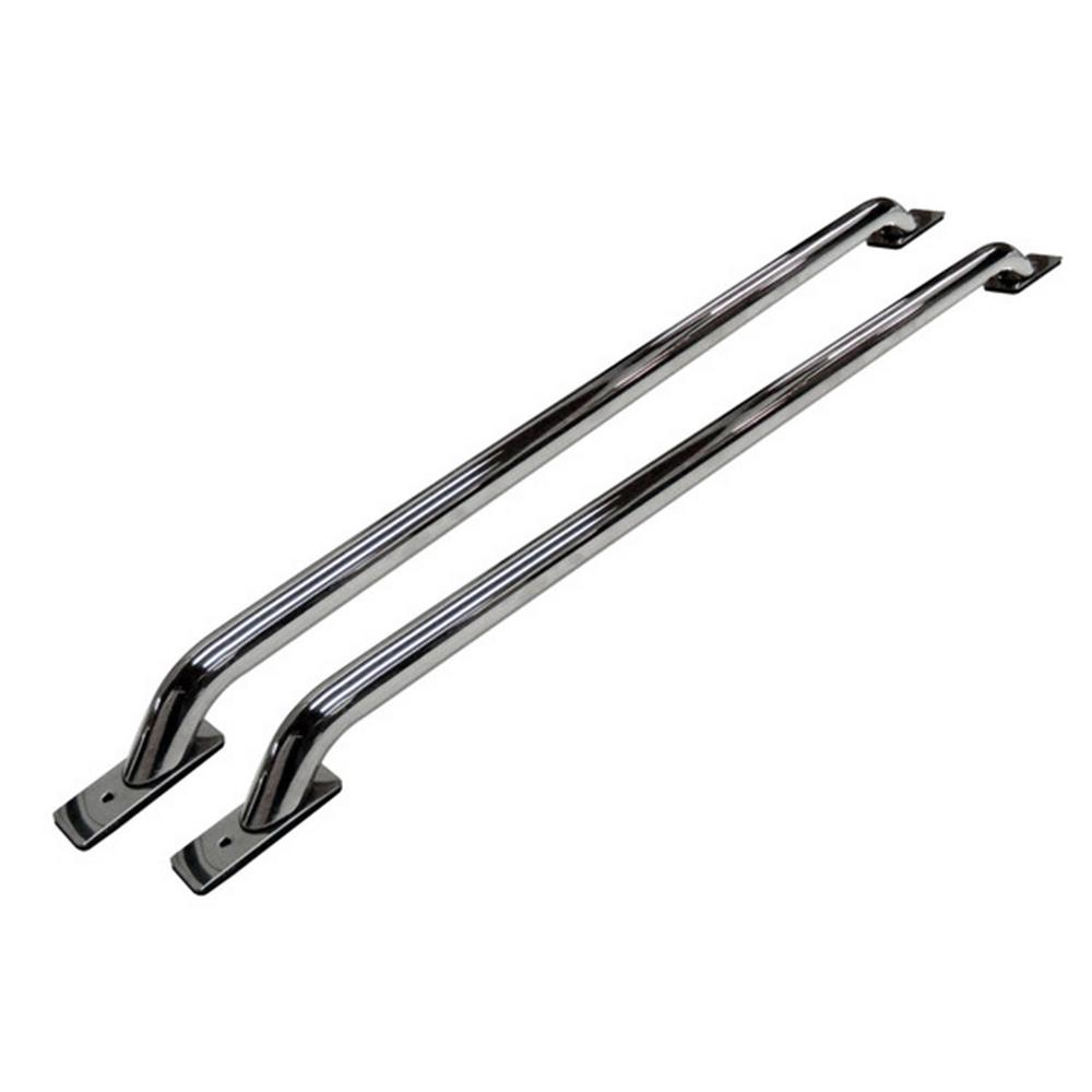 Go Rhino Bed Rails - Universal "Multi-Fit"  With Rear Base Plate 48 Long 8024b