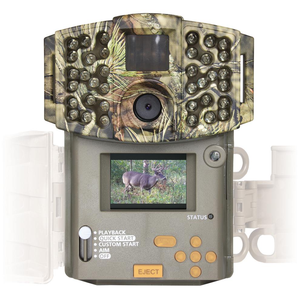 Moultrie No Glow Invisible 20 Mp Mini 999i Infrared Trail Game Camera Mcg 999i The Home Depot