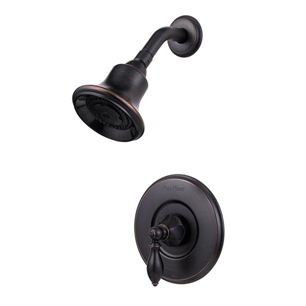 Pfister Catalina SingleHandle 3Spray Shower Faucet Trim Kit in Tuscan