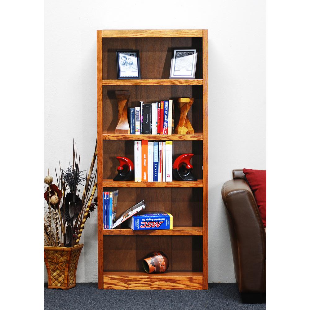 Home Decorators Collection Honey Oak Folding/Stacking Open Bookcase