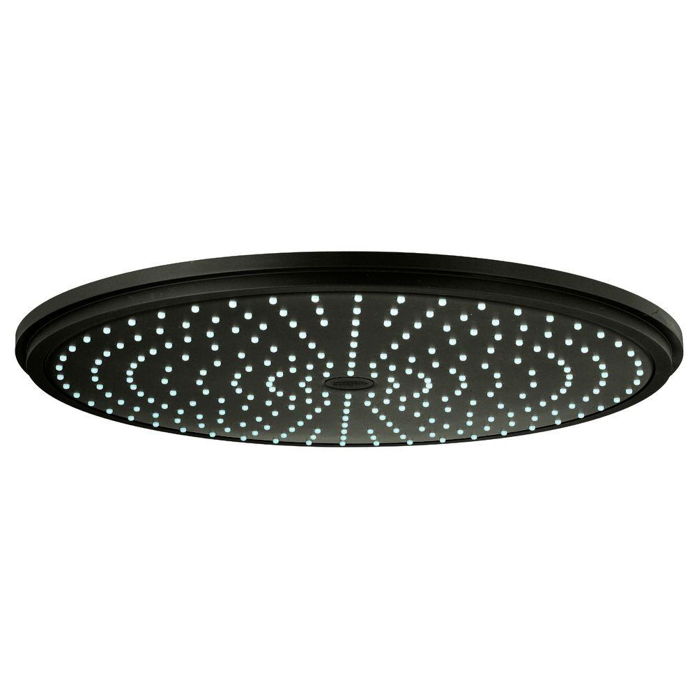 GROHE Rainshower 1Spray 16 in. Raincan Showerhead in OilRubbed Bronze