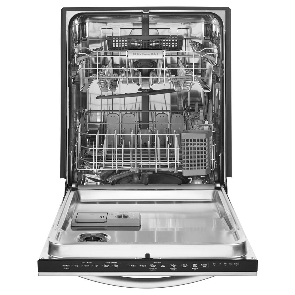 Kitchenaid Top Control Tall Tub Dishwasher In Stainless Steel With 11 Kitchenaid Top Control Tall Tub Dishwasher
