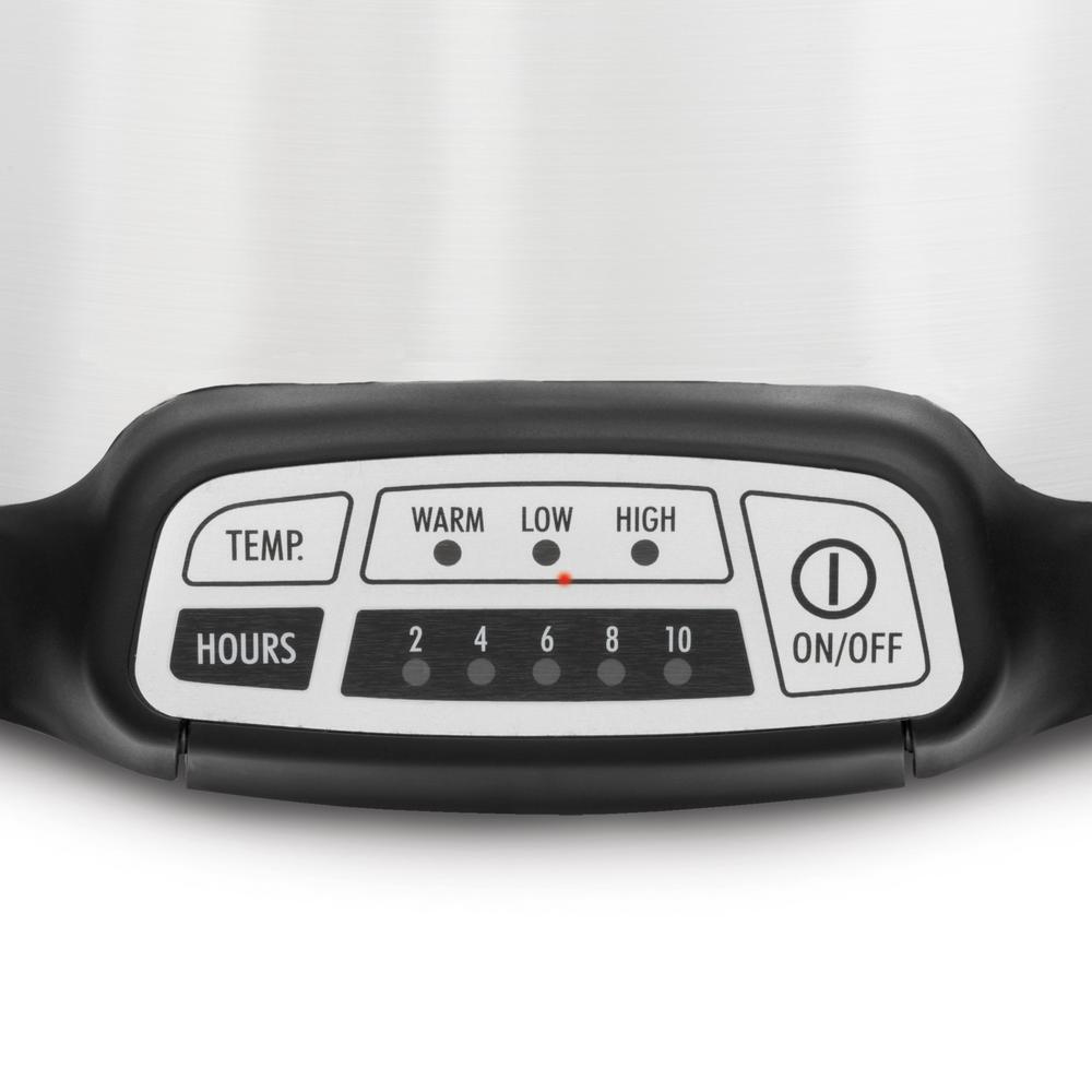 Hamilton Beach 7 Qt. Programmable Stainless Steel Slow Cooker with