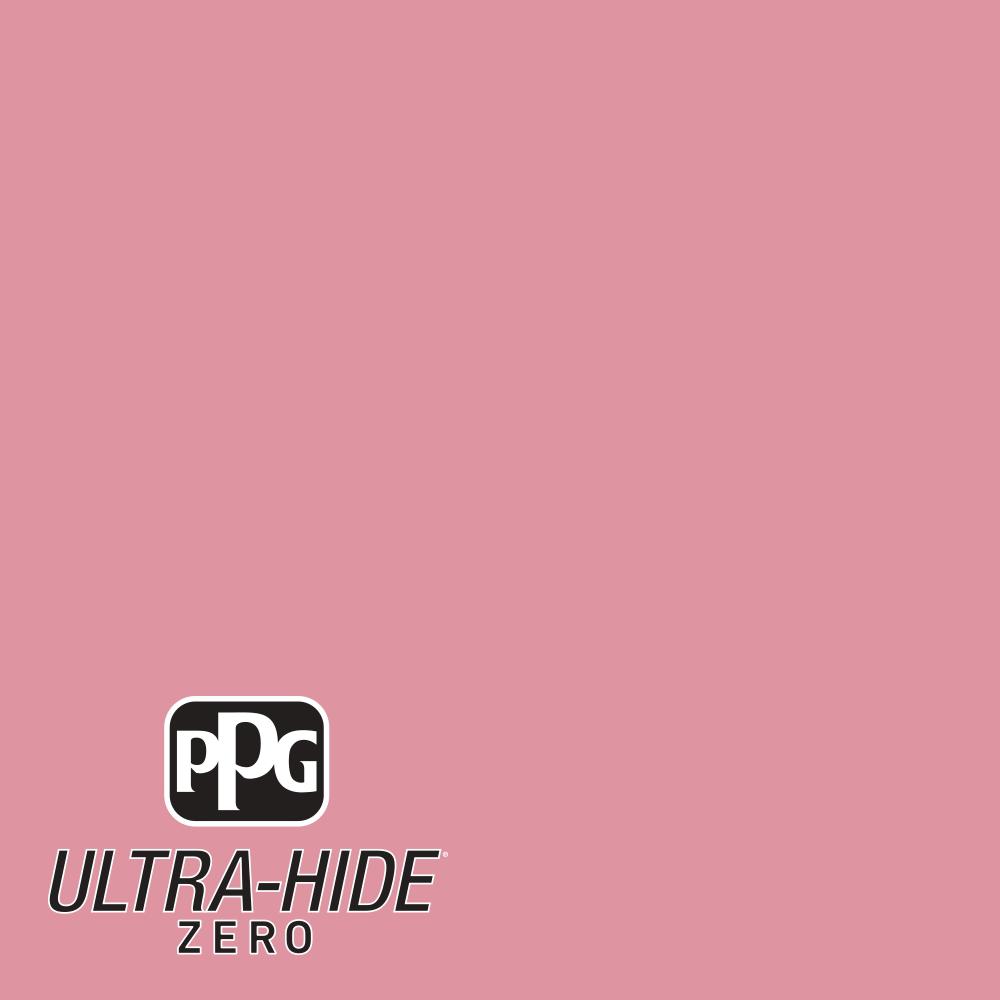 Ppg 1 Gal Hdpr20u Ultra Hide Zero Light Rosey Blush Satin Interior Paint