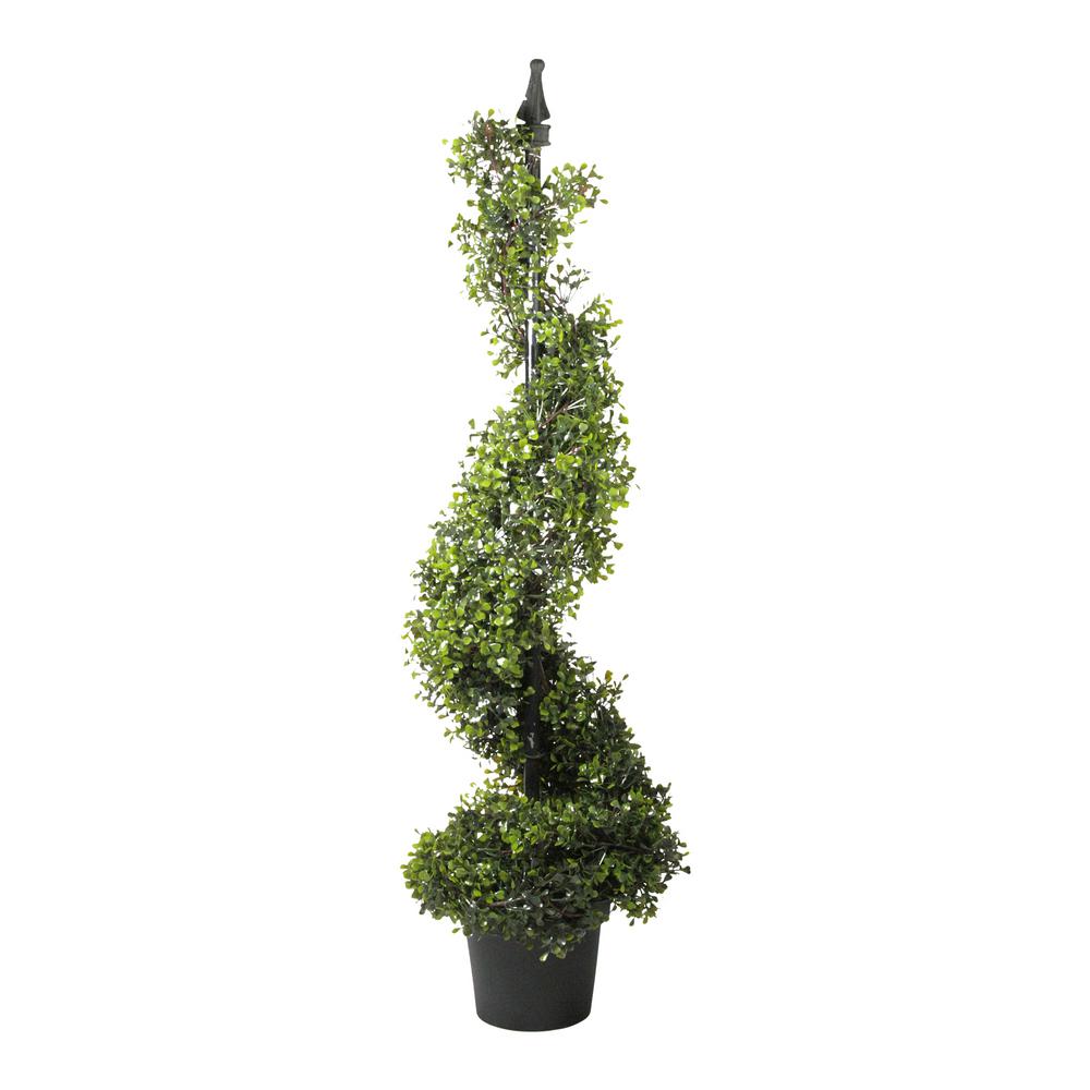 Northlight 46.5 in. Potted Artificial 2Tone Boxwood