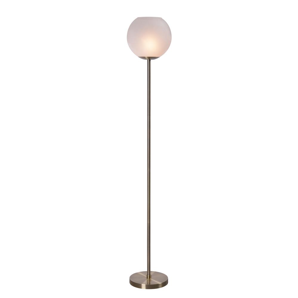 Kenroy Home Francais 67 In Antique Brass Floor Lamp