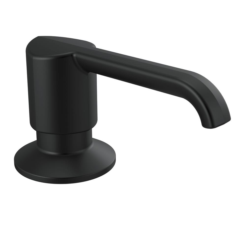 Delta Emmeline Metal Soap Dispenser in Matte Black-RP101188BL - The ...