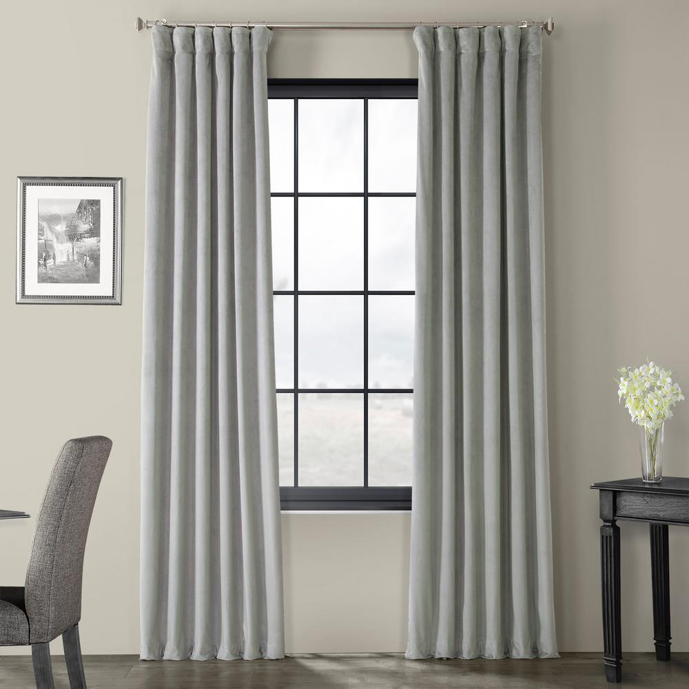 Exclusive Fabrics Furnishings Blackout Signature Silver Grey