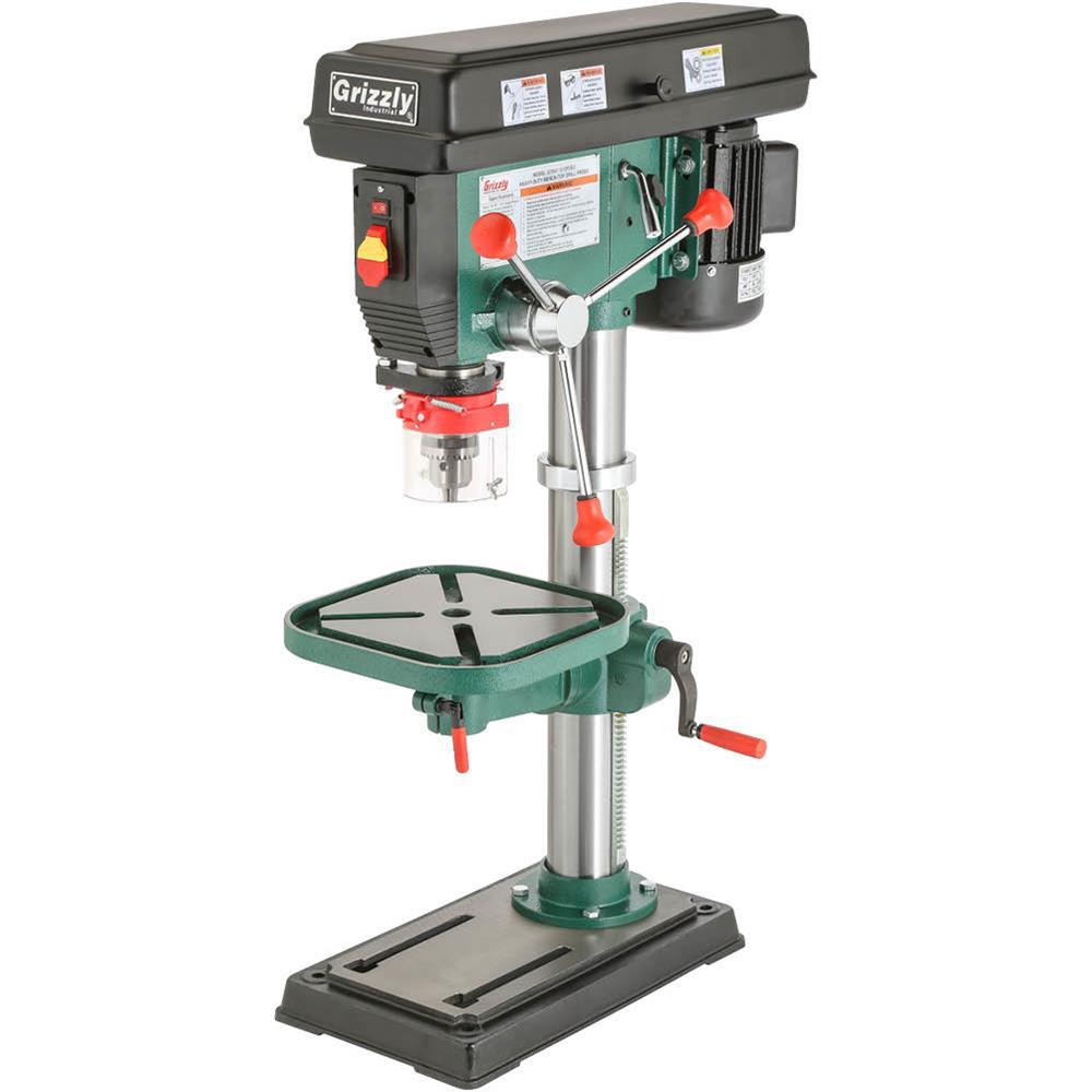Grizzly Industrial 12 Speed Heavy Duty Bench Top Drill Press G7943