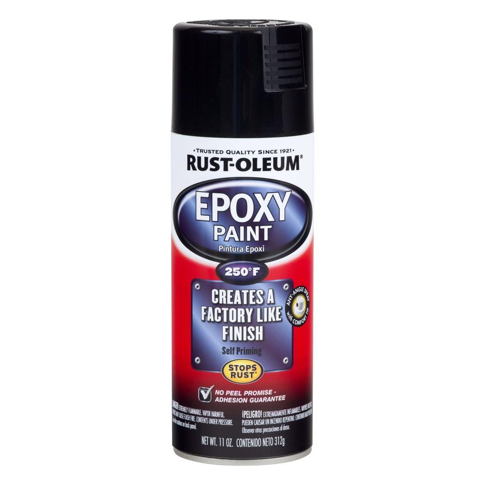 Rust Oleum Automotive 11 Oz Gloss Black Epoxy Spray Paint 263376 The   Gloss Black Rust Oleum Automotive Automotive Spray Paint 263376 64 1000 