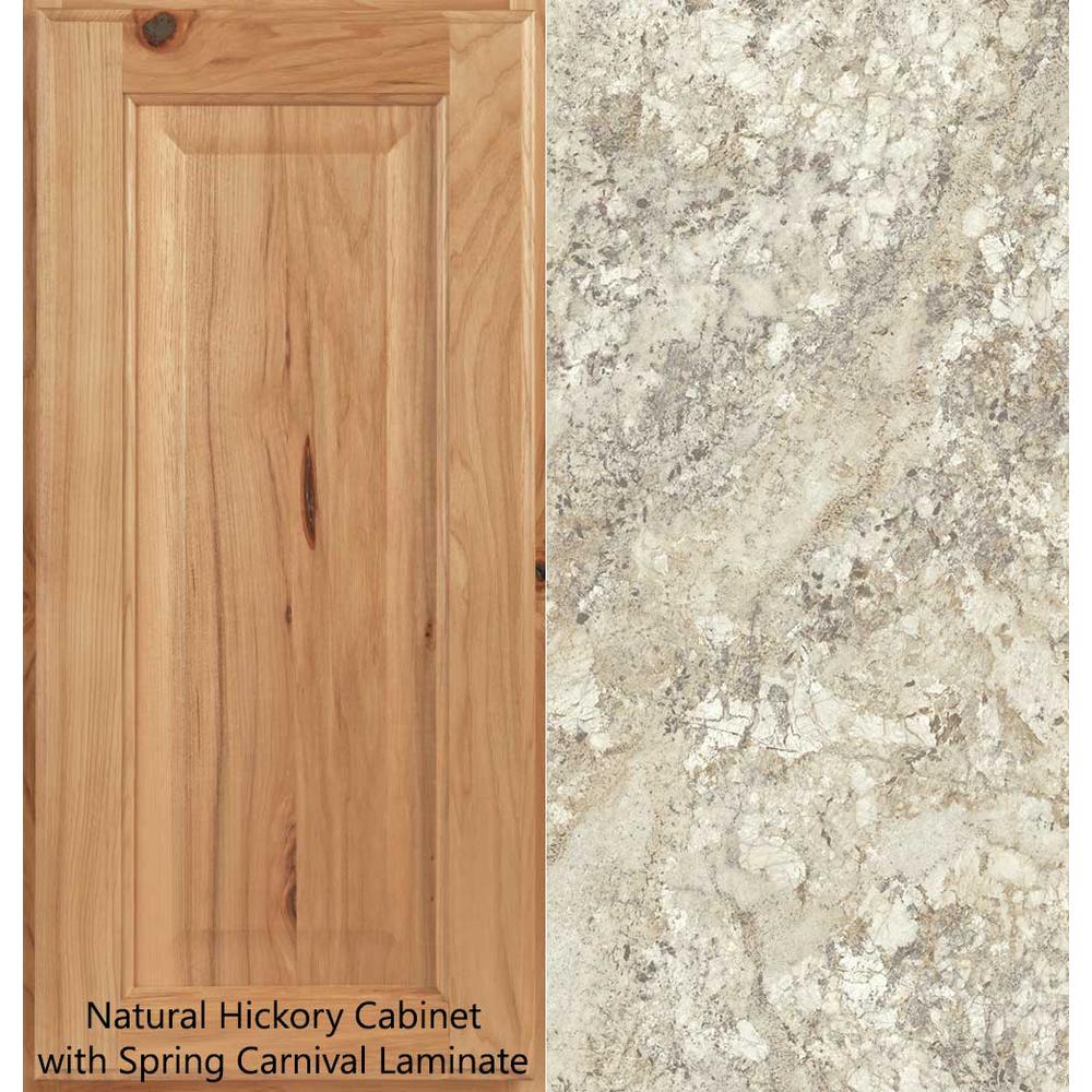 Hampton Bay 6 Ft Laminate Countertop Kit In Spring Carnival