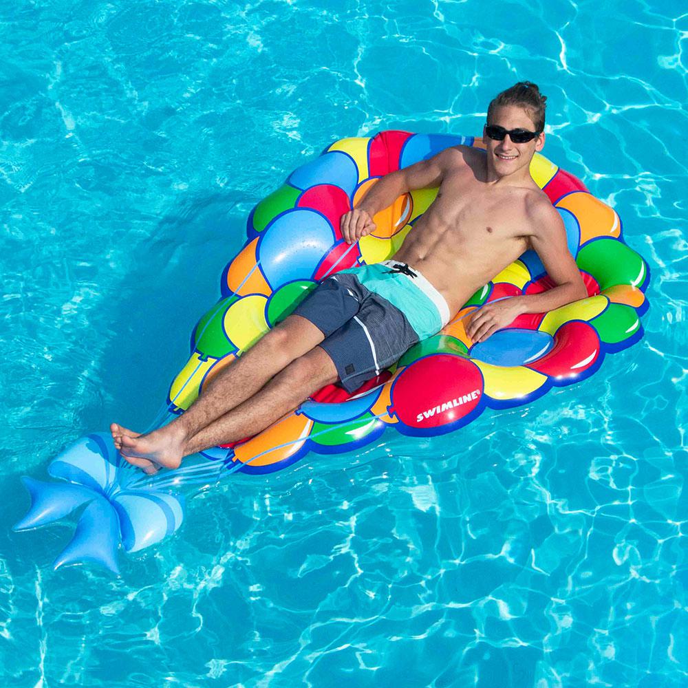 large inflatable pool floats