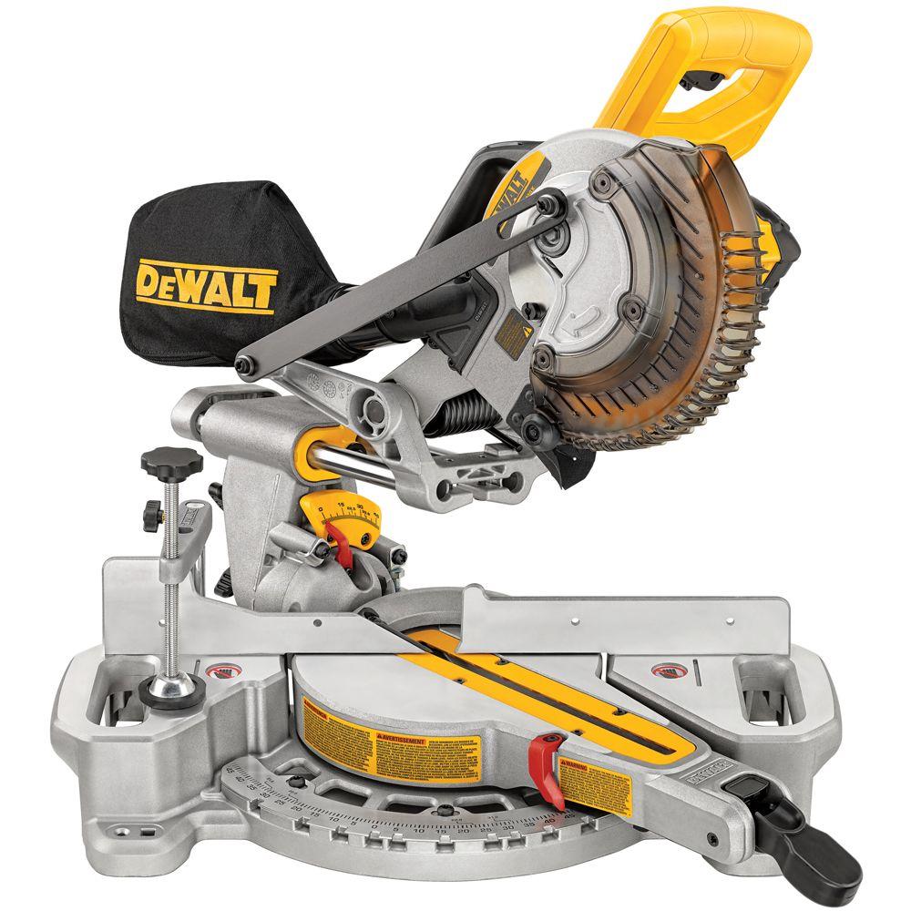 20-Volt MAX Lithium-Ion Cordless 7-1/4 in. Miter Saw with Battery 4Ah and Charger