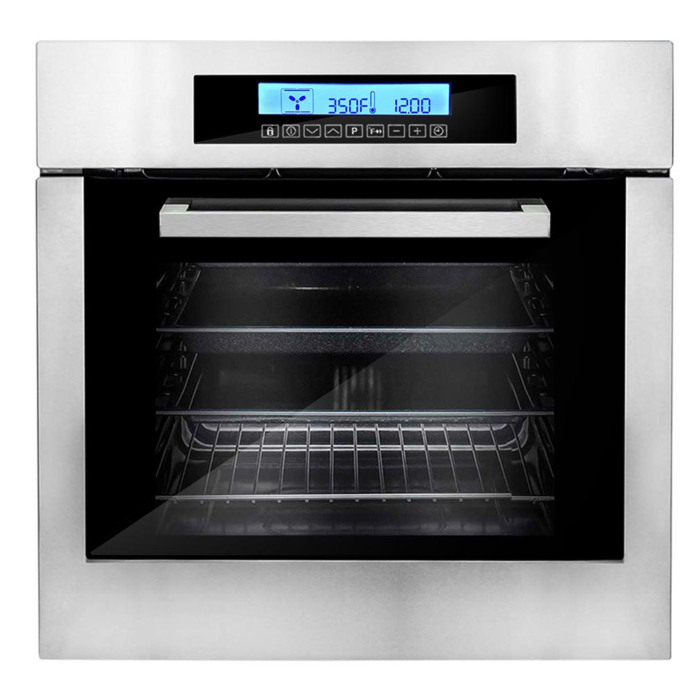 24 In Single Electric Wall Ovens The Home 24 In