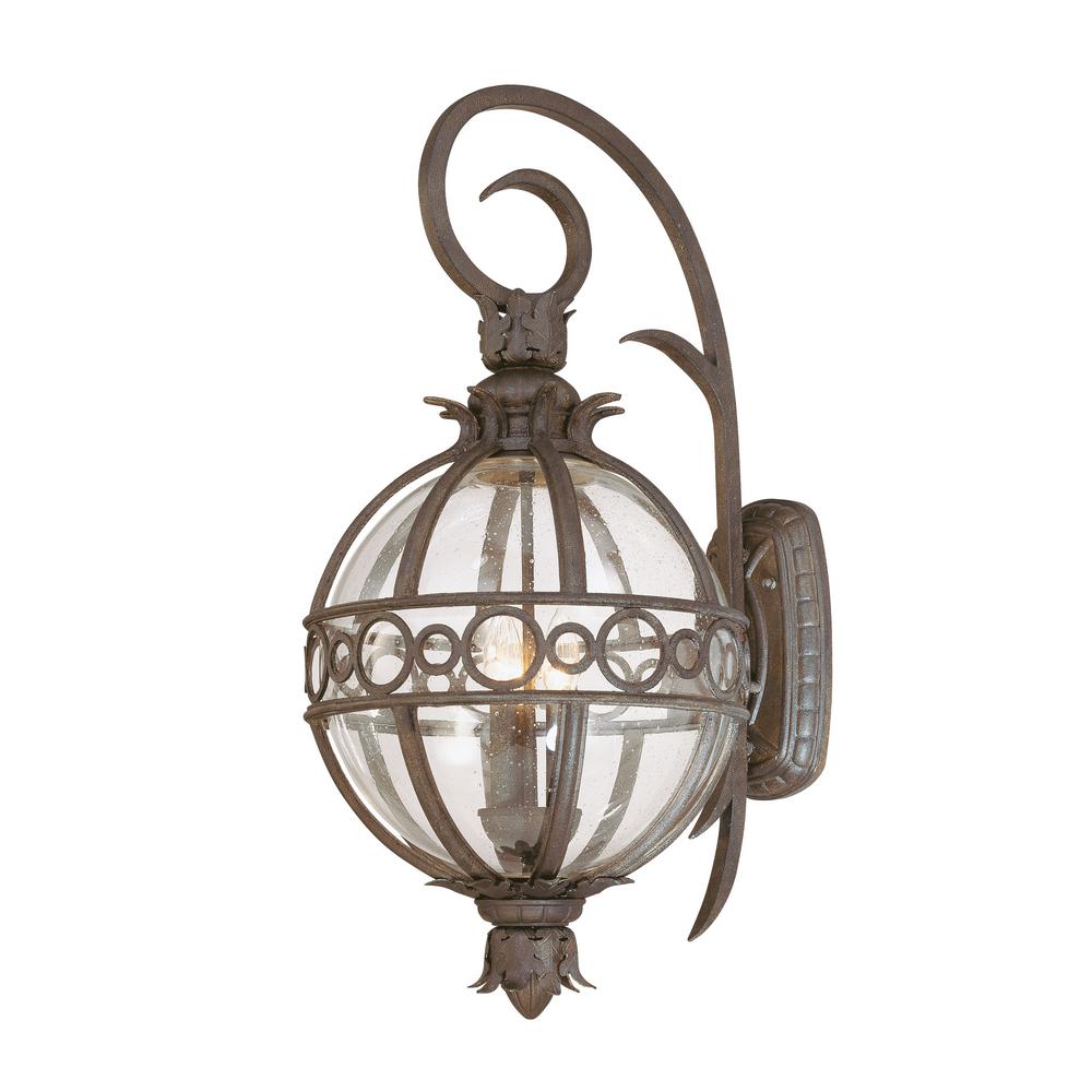 Troy Lighting Campanile 3 Light Bronze Outdoor Wall Lantern Sconce Troy Lighting Campanile 3 Light Bronze Outdoor Wall Lantern Sconce