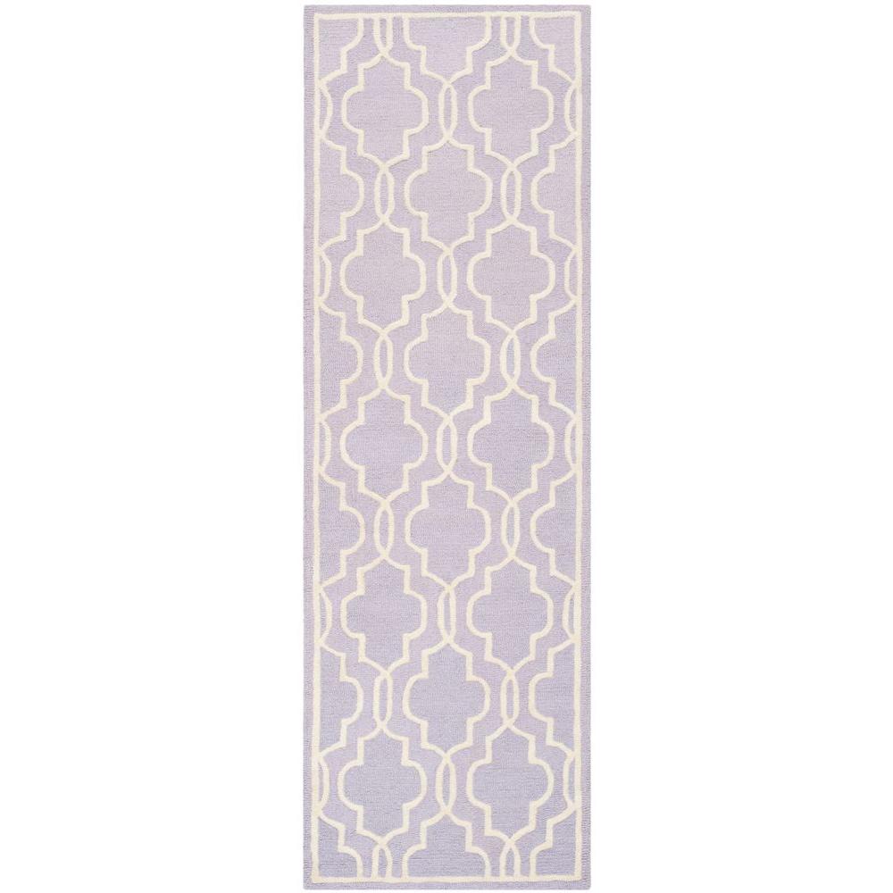 Safavieh Cambridge Lavender/Ivory 4 ft. x 6 ft. Area RugCAM131C4