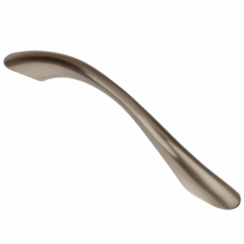 Gliderite 3 3 4 In Center To Center Satin Nickel Curved Arch Cabinet Pulls 10 Pack