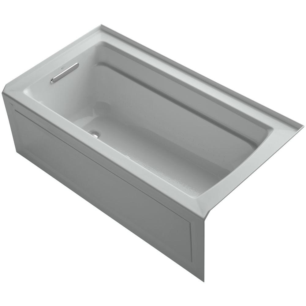 Ice Grey Bathtubs Bath The Home Depot