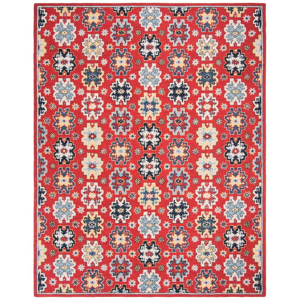 Safavieh Heritage Red Blue 5 Ft X 8 Area Rug