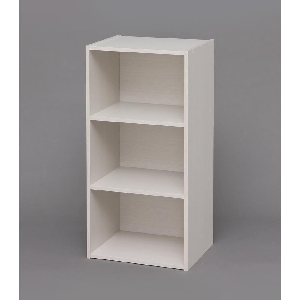 Iris Waku Series White 3 Cube Modular Storage Box 596251 The Home Iris Waku Series White 3 Cube Modular Storage Box