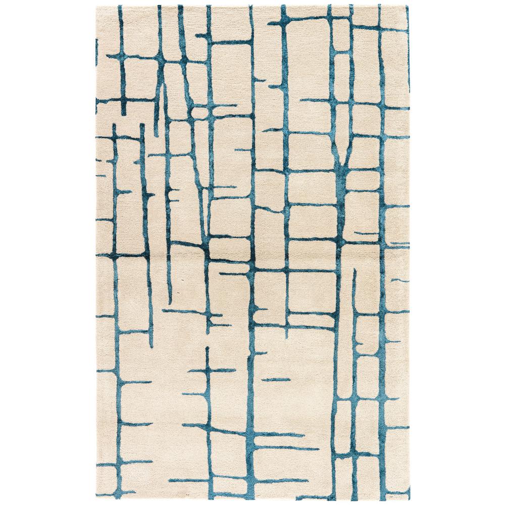 Home Decorators Collection Melanie Taupe/White 8 ft. x 10 ft. Area Rug