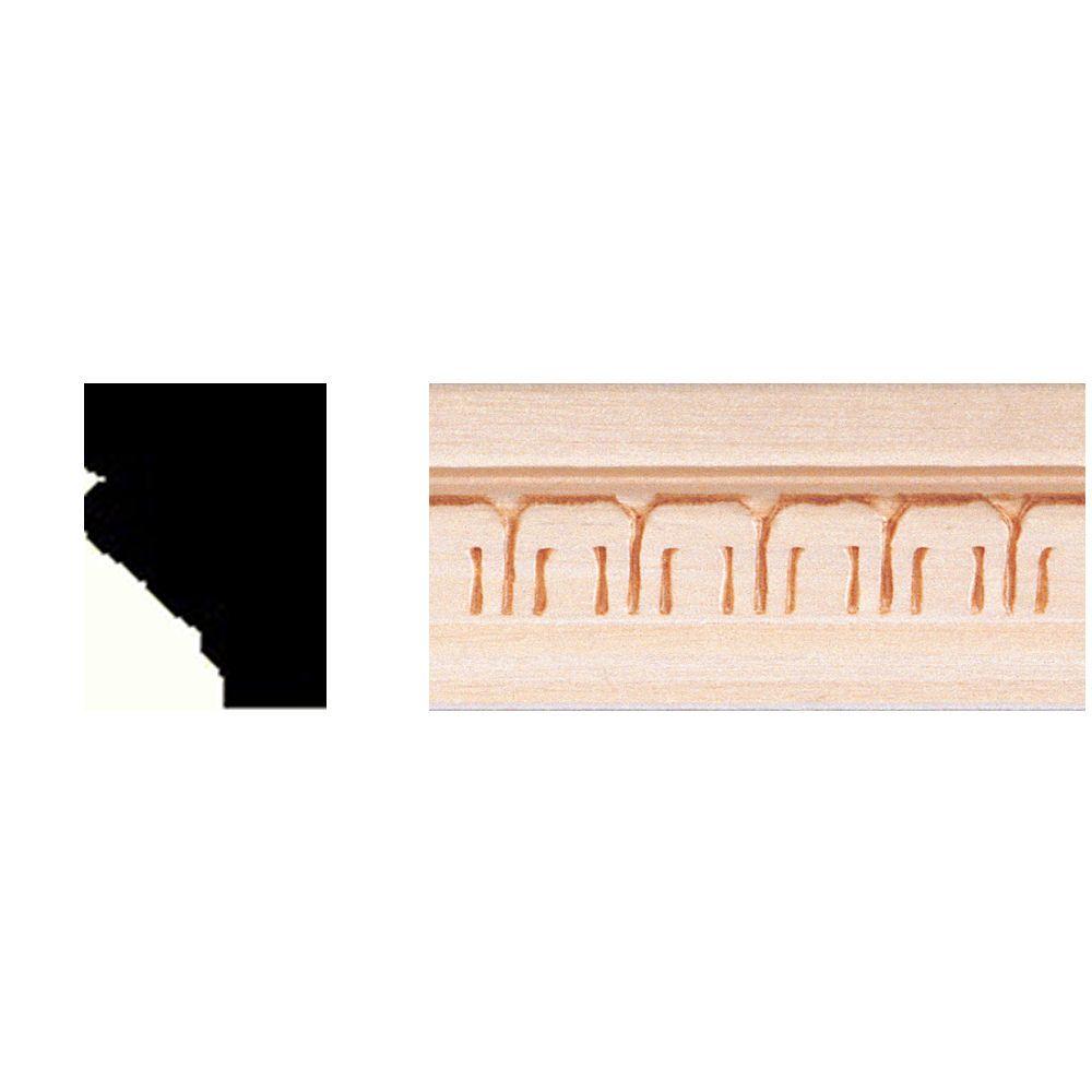 Unfinished Cove Moulding Millwork The Home Depot 3 4