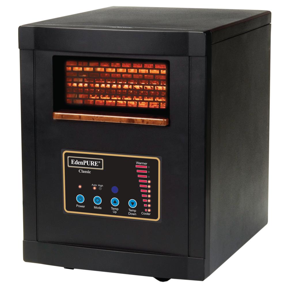 UPC 827463003283 product image for EdenPURE Classic 1500-Watt Electric Infrared Space Heater, Blacks | upcitemdb.com