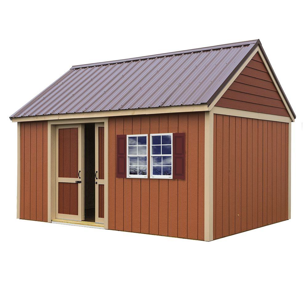 Best Barns Brookhaven 10 ft. x 16 ft. Storage Shed Kit 