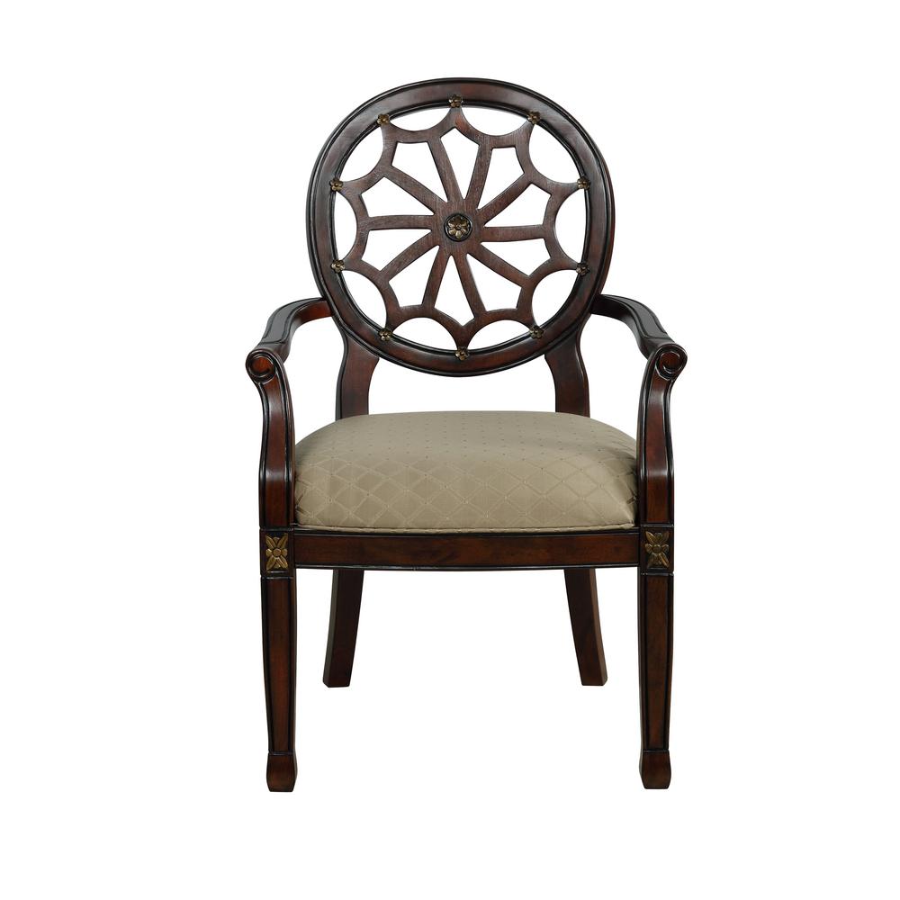 Powell Company Bauer Accent ChairHD1201S19 The Home Depot