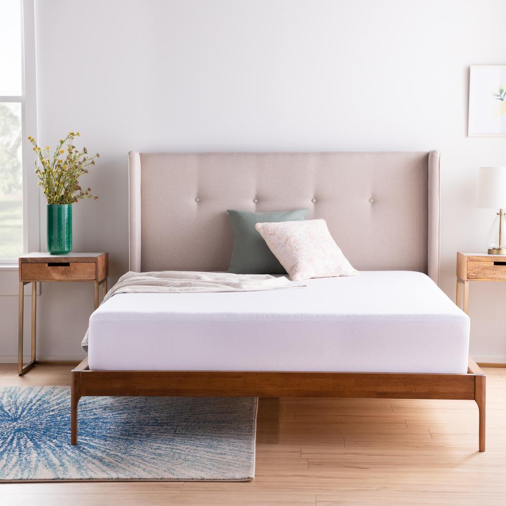 Twin Essentials TopTight Premium Mattress Protector - Linenspa: Waterproof, Hypoallergenic, Fits 18" Deep