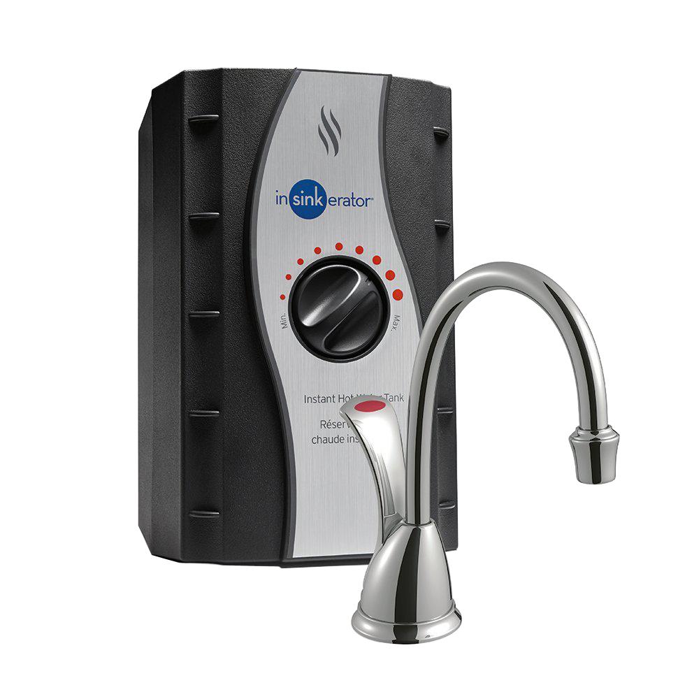 InSinkErator H-WaveSN-SS Involve Series Wave Hot Water Dispenser with Stainless Steel Tank, Satin Nickel