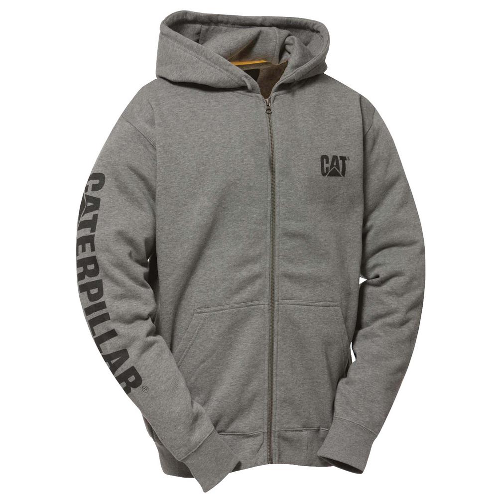 polyester zip hoodie