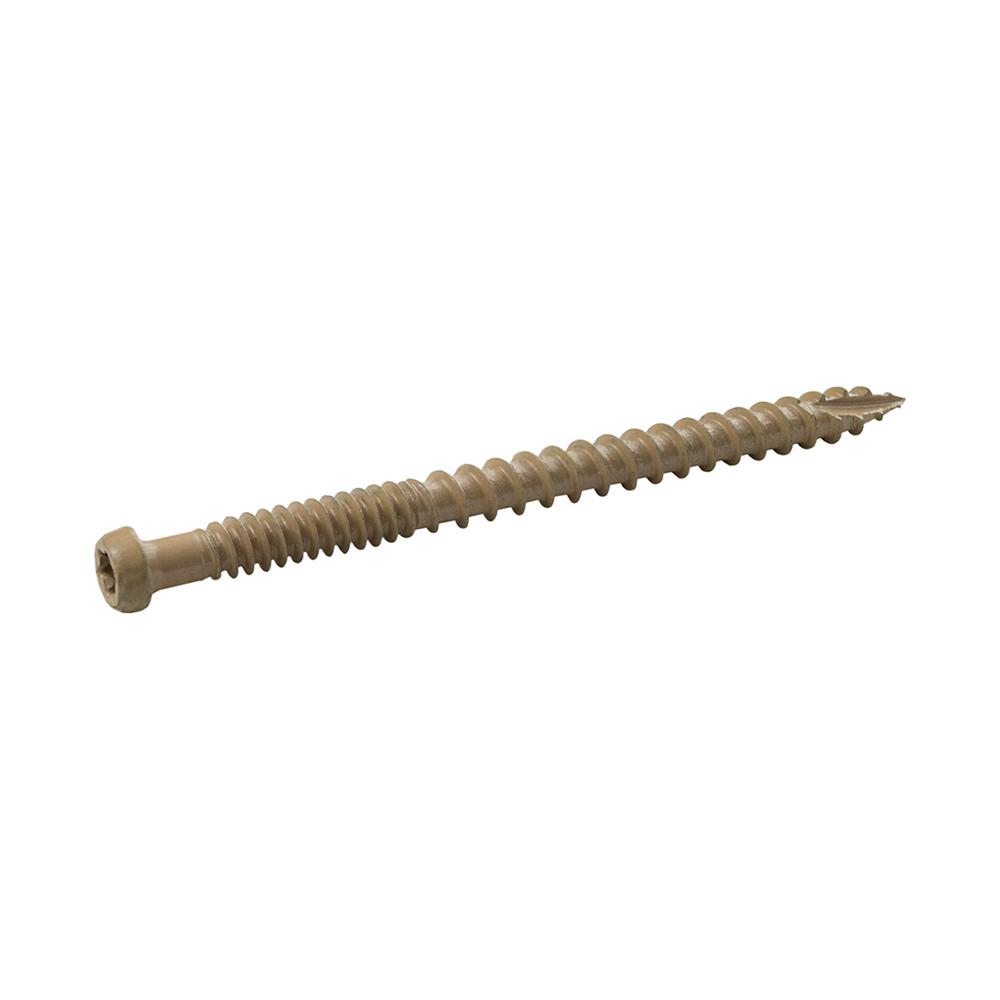 DECKMATE 9 3 in. Internal Square BugleHead Composite Deck Screws (5