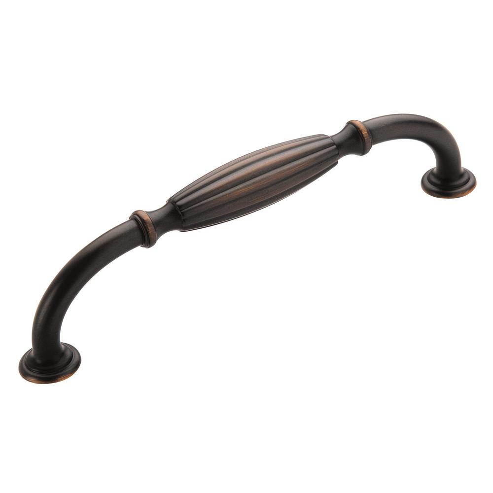 Amerock Blackrock 160 mm Black Bronze Pull-BP55278BBR - The Home Depot