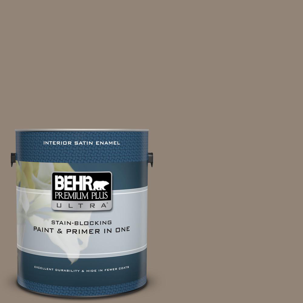 Behr Premium Plus Ultra 1 Gal N220 5 Ottertail Satin Enamel N220 5 Ottertail Satin Enamel Interior Paint