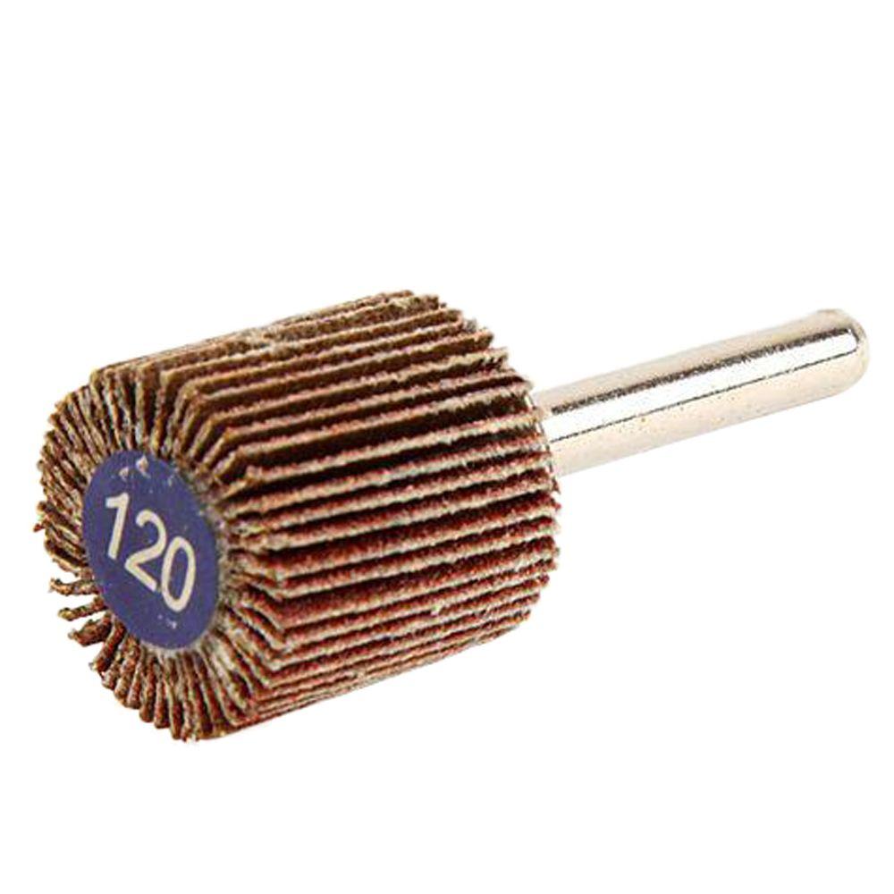 Lincoln Electric 11/2 in. x 1/2 in. 80Grit MTD Flap WheelKH152 The