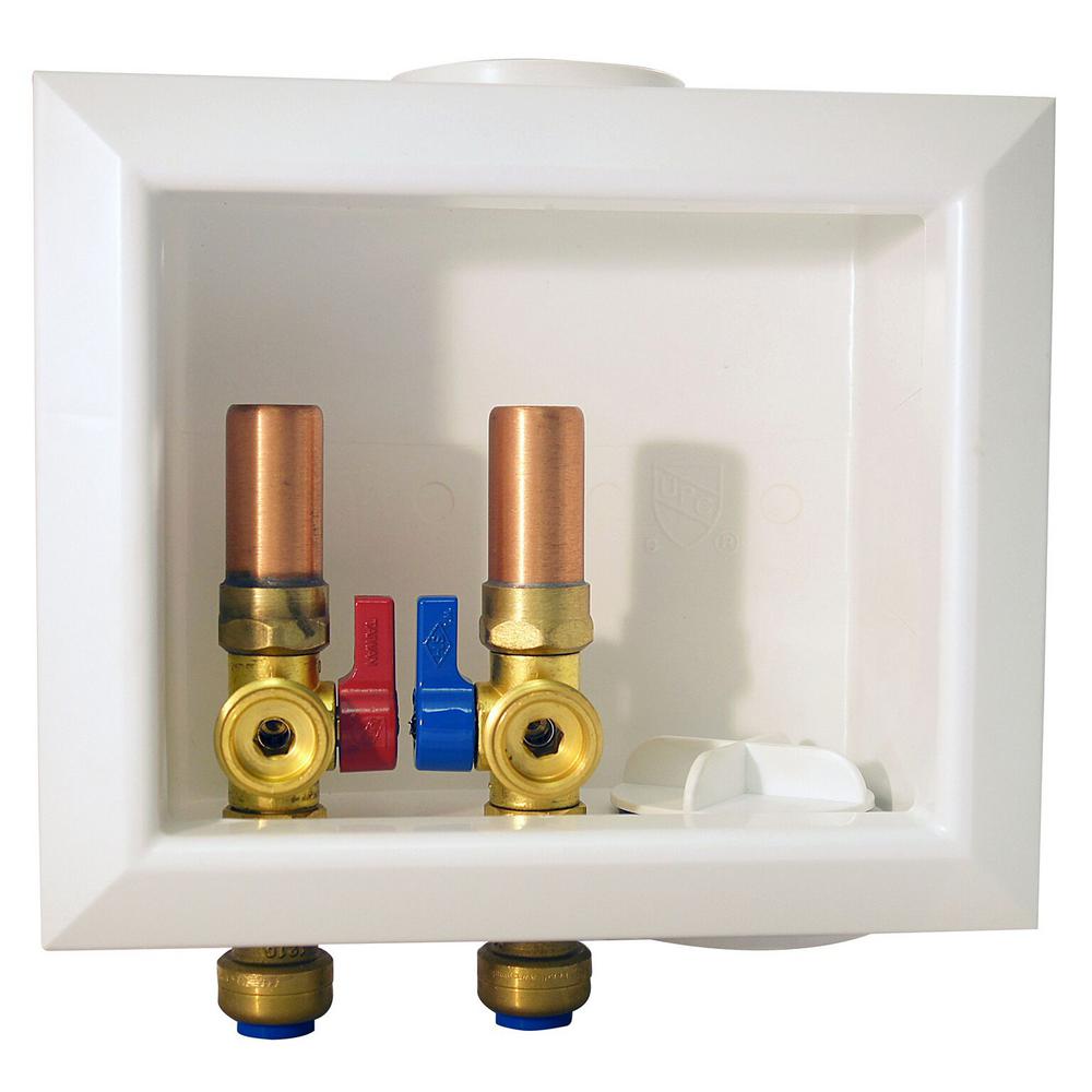 tectite-1-2-in-brass-washing-machine-outlet-box-with-water-hammer