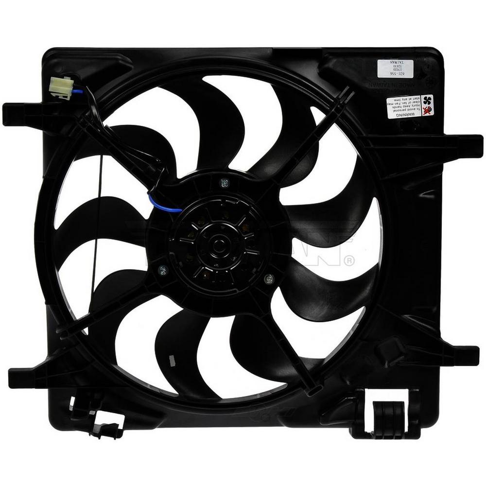 OE Solutions Radiator Fan Assembly Without Controller 20132015