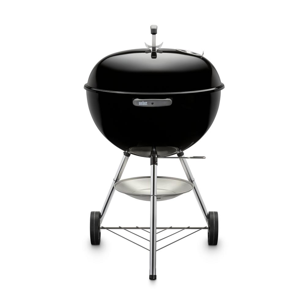 22 in. Original Kettle Charcoal Grill in Black