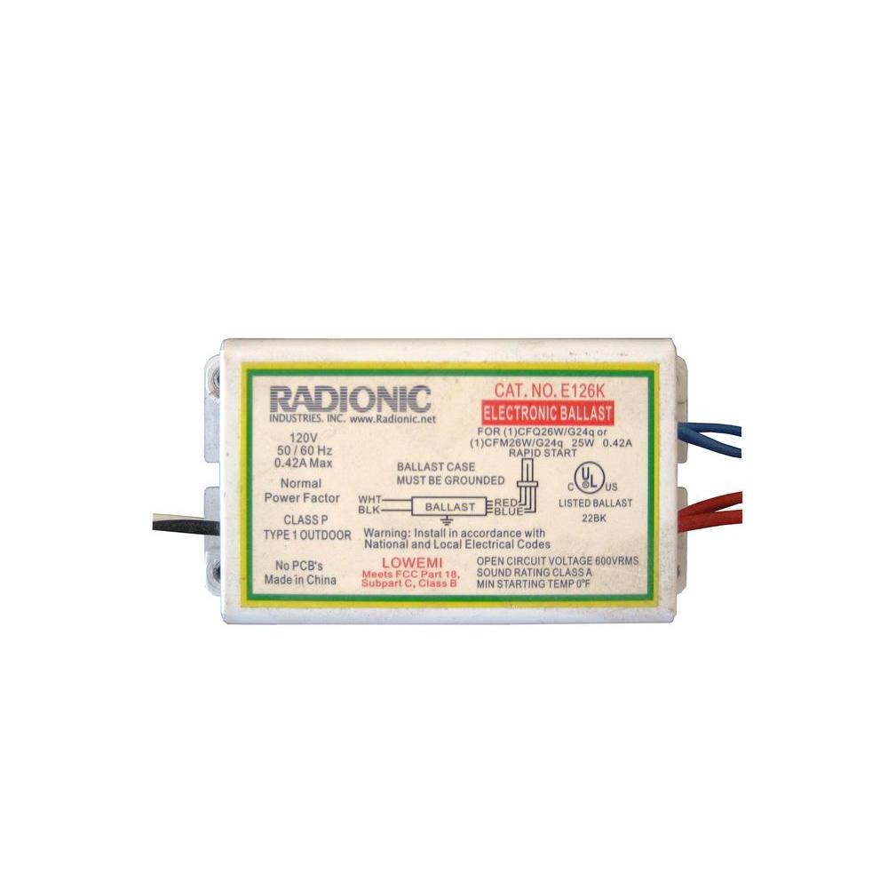 Radionic Hi Tech 26Watt 1Lamp Circline Normal Power Factor Electronic