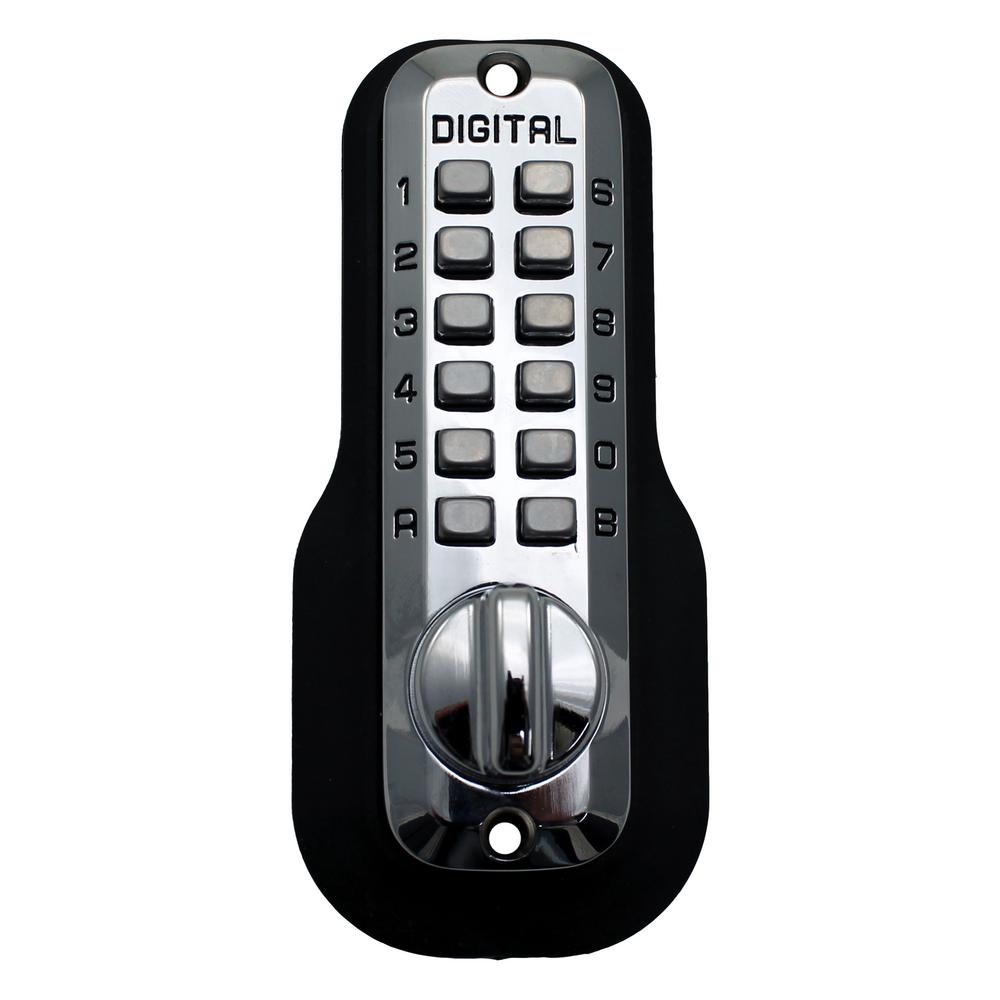 M210 Double Combination Bright Chrome Keyless Single ...