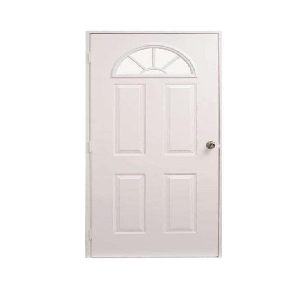 Air Master Windows and Doors 38 in. x 80 in. Excel White Painted 6