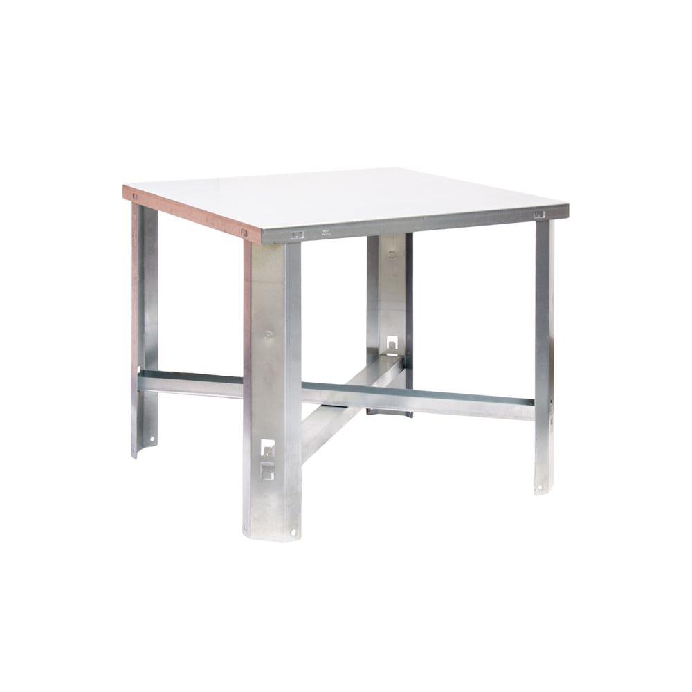 Basset Products 21 in. W x 21 in. D x 18 in. H Water Heater StandWHS