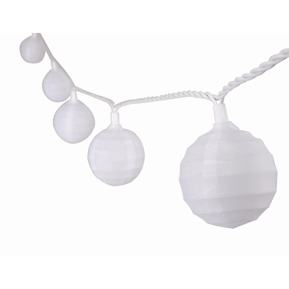 3 5 In White Paper Lantern String Lights 18939 022 The Home Depot Internet 302369580 3 5 In White Paper Lantern String Lights