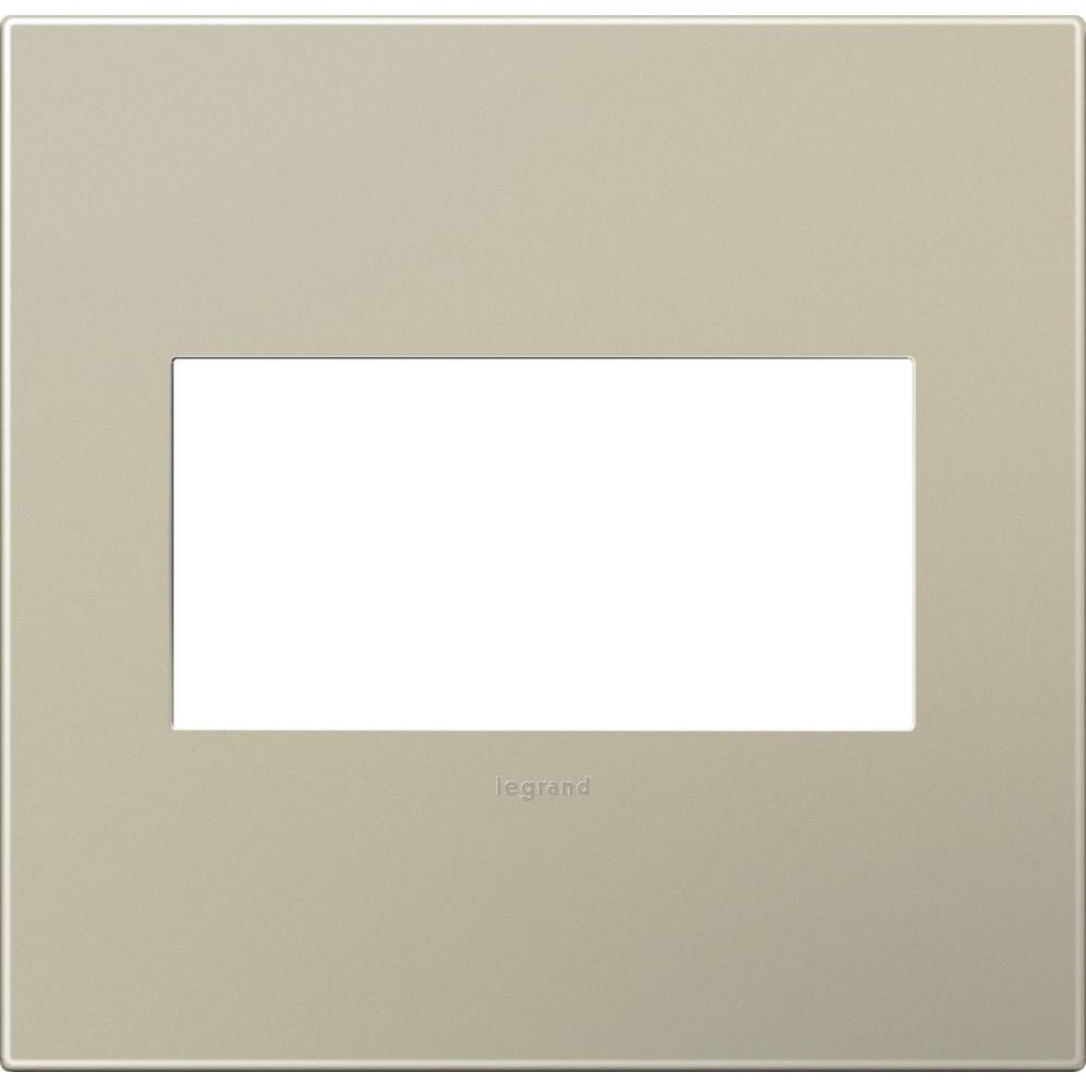 Legrand adorne 2Gang Wall Plate, TitaniumAWP2GTM4 The Home Depot