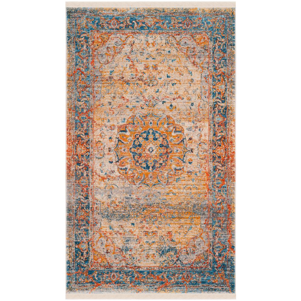 Safavieh Vintage Persian Blue/Multi 2 ft. x 6 ft. Runner RugVTP435B26
