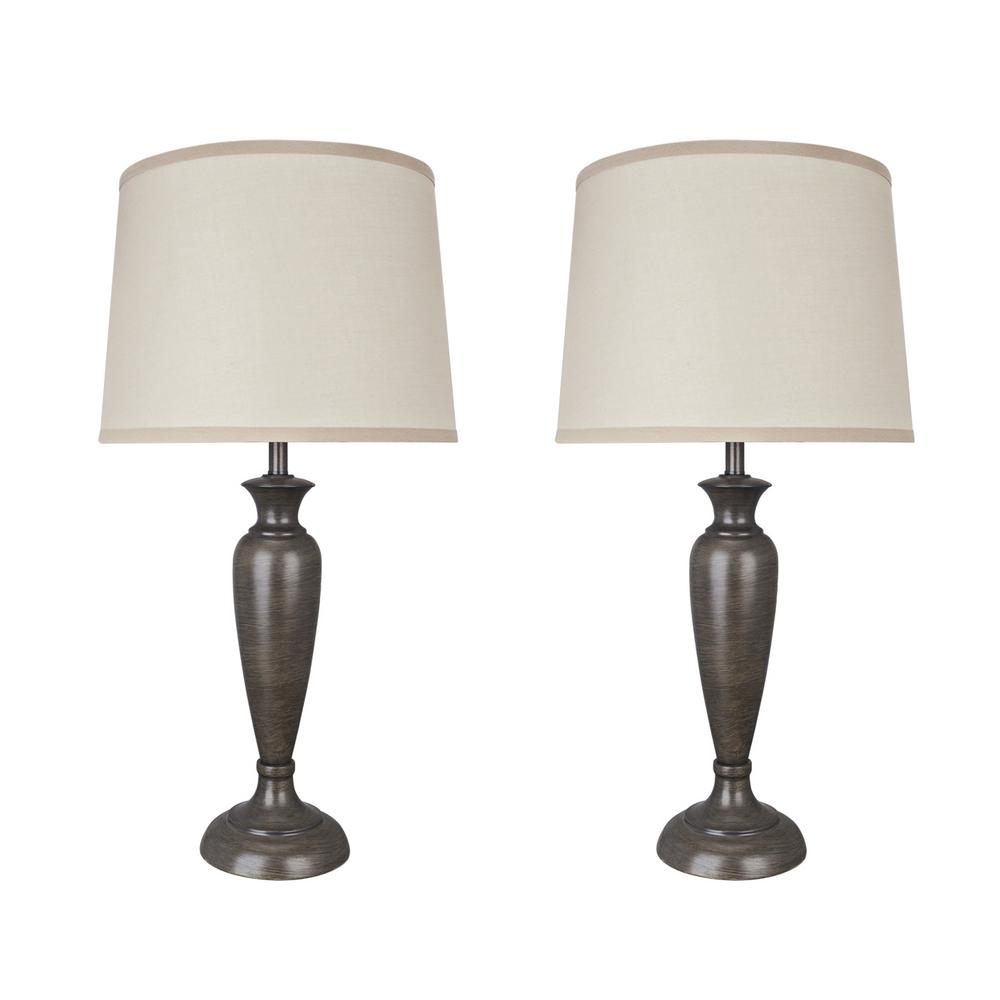 grey table lamp shades
