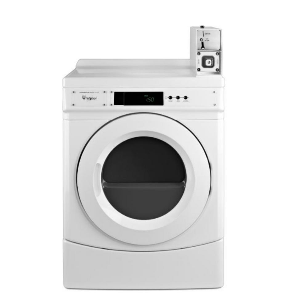 Whirlpool 6.7 cu. ft. 120 Volt White Commercial Gas Vented Dryer