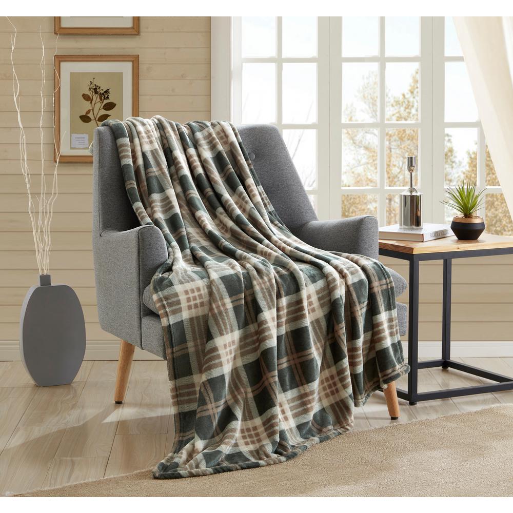 Green Throw Blankets at Charles Hannon blog