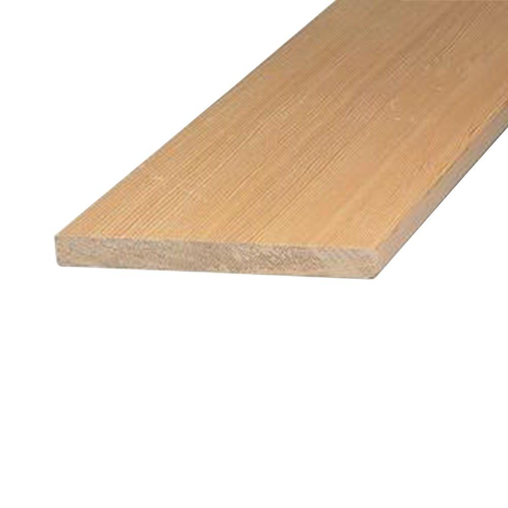 Builders Choice 1 in. x 6 in. x 6 ft. Hemlock Board-HDCVG10606 - The ...